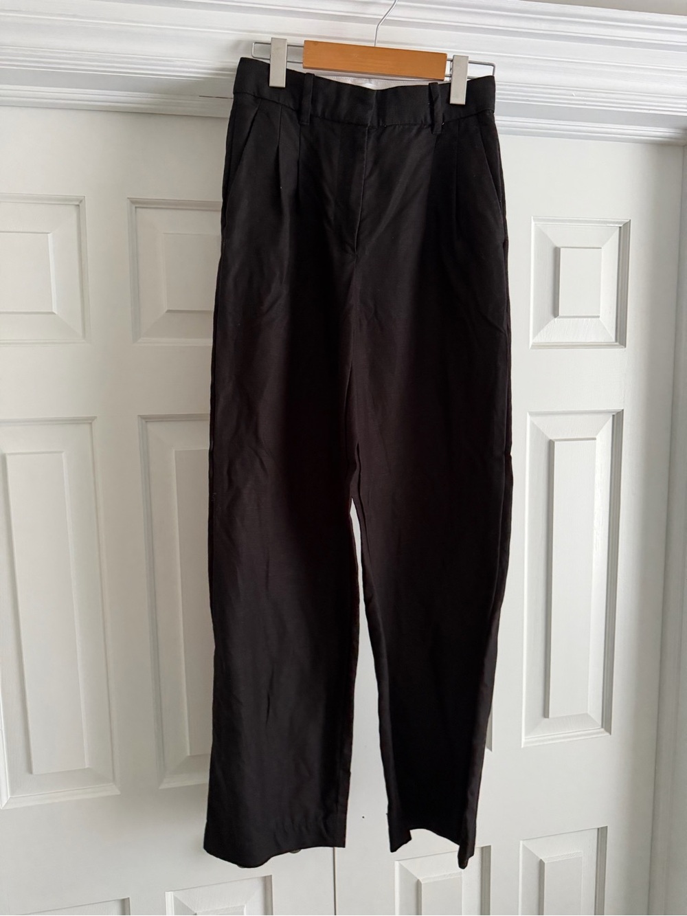 Effortless pants in linen size 2
